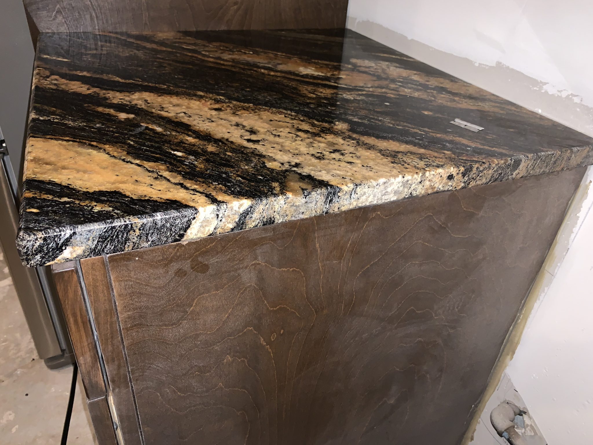 Project Profile Magma Black Granite Kitchen Countertops in Woodstock