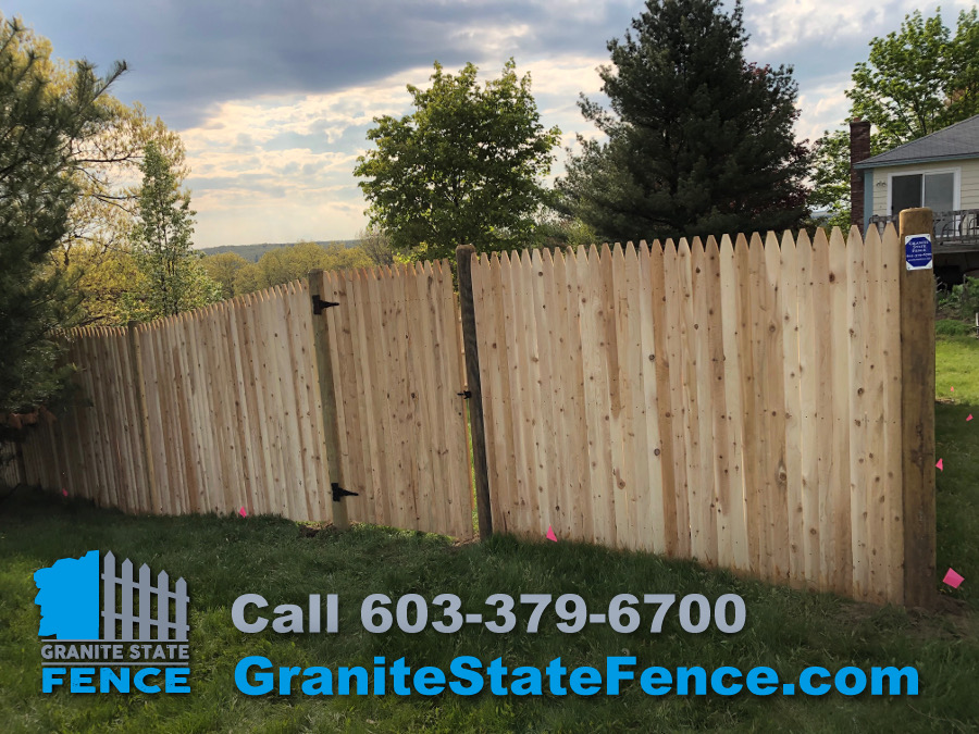 Stockade Fence / Fence Panels / Cedar Fencing in Manchester, NH