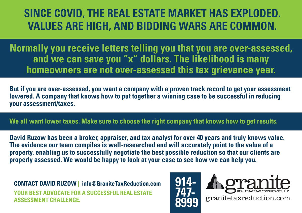 NY Property Tax Reduction Westchester, Putnam, Rockland