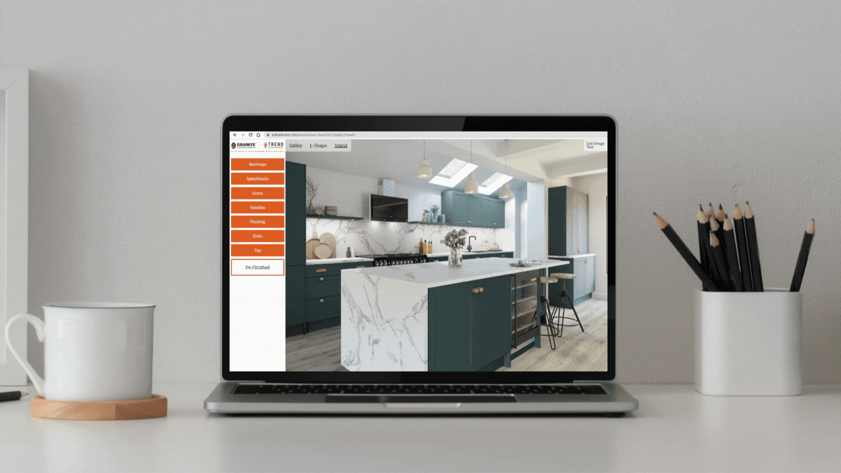 Create your Dream Kitchen with our 3D Design Tool Granite Transformations