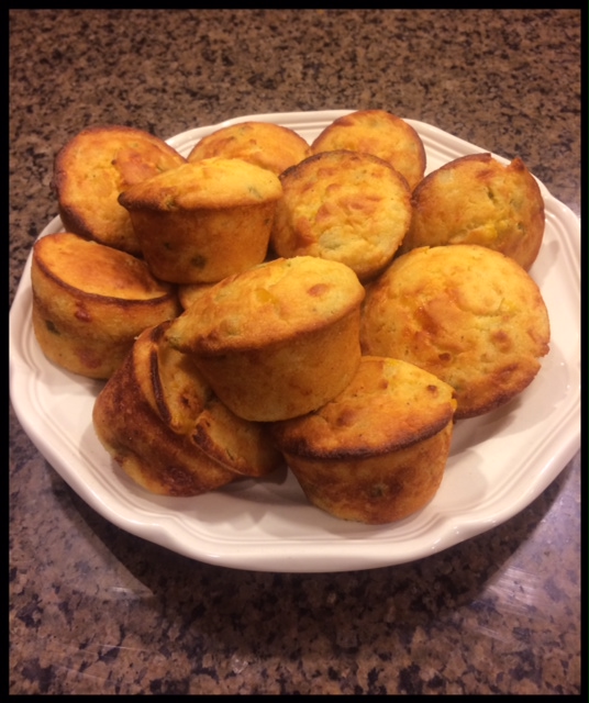 Jalepeno Cornbread Muffins Recipe Gran Jan's JOY