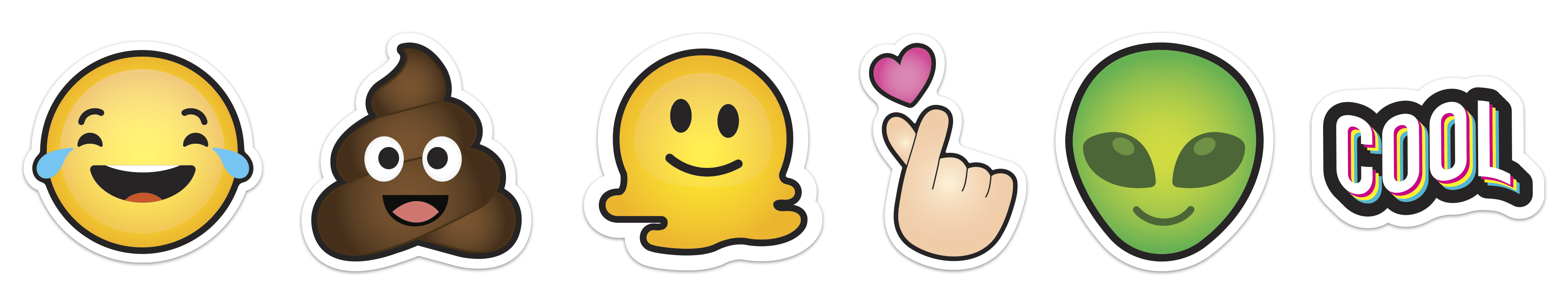 1913 Trendy Sticker Figura Cool Emojis Granmark