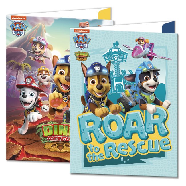 6001018 Folder Paw Patrol Dino Granmark