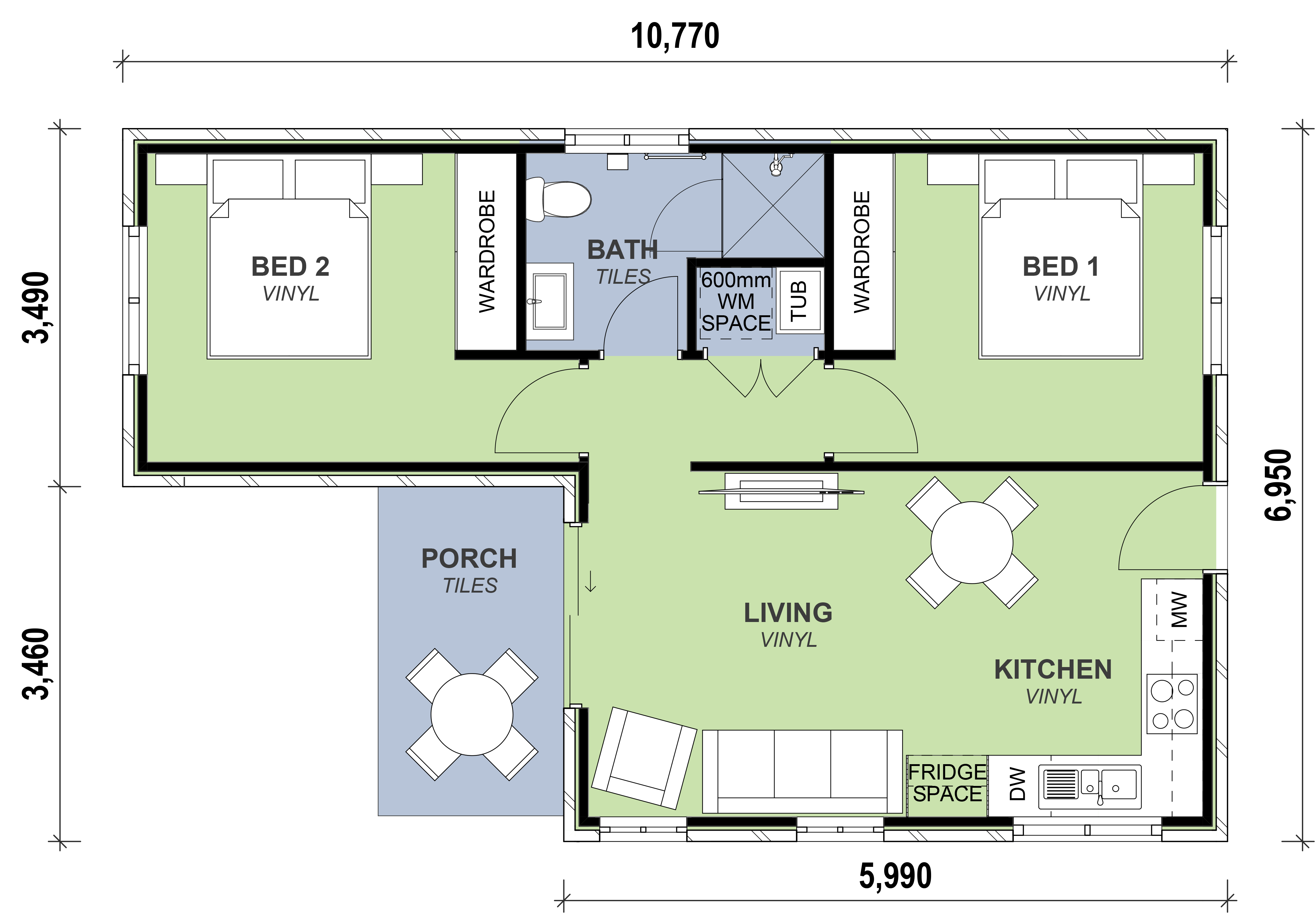 Doonside S12 Granny Flat Design Project Granny Flat Solutions