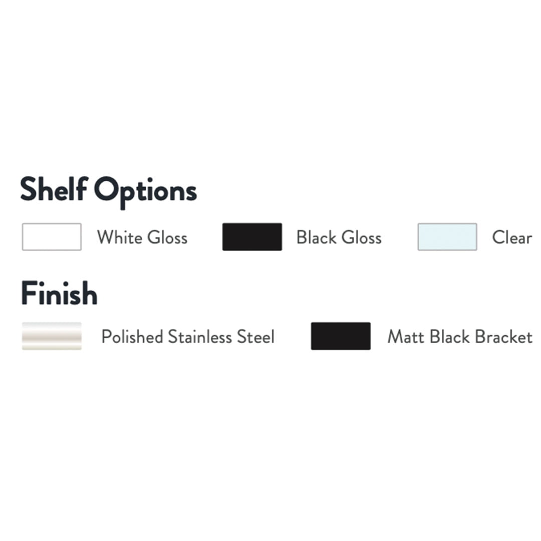 Mirror caddy grab rail