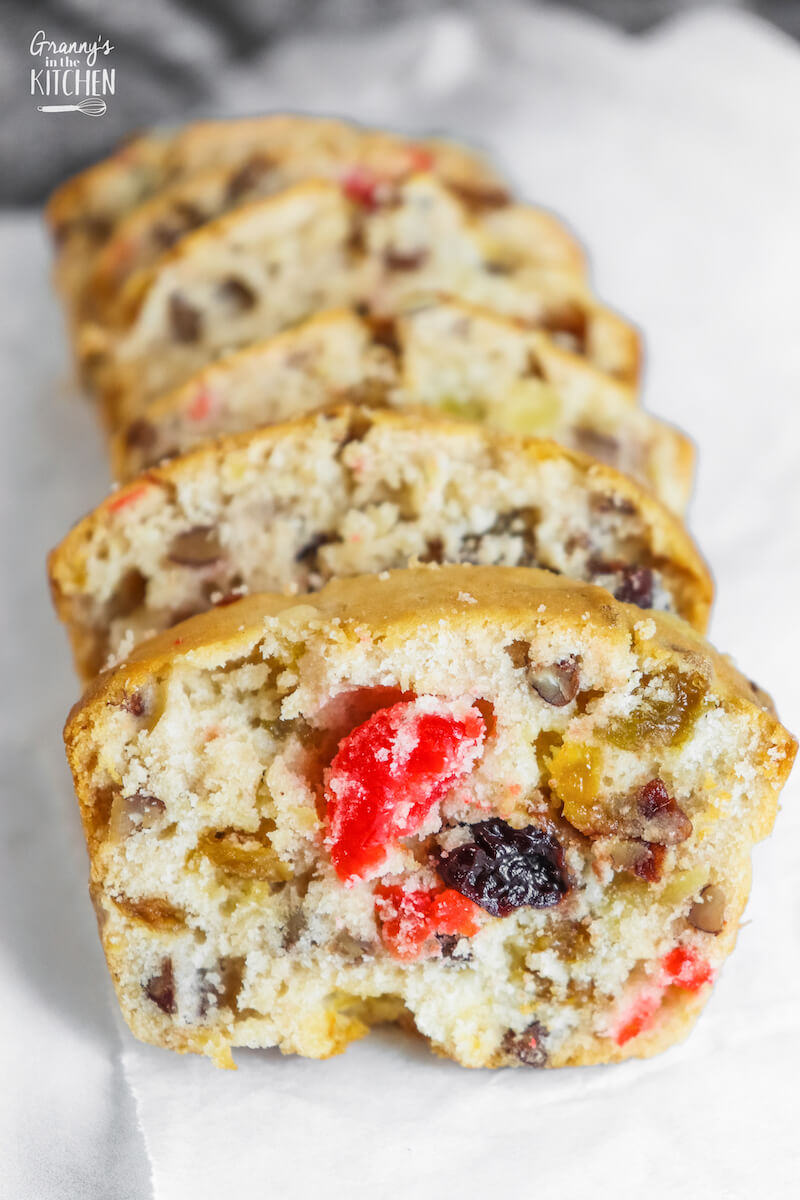 Old Fashioned White Fruit Cake Granny's in the Kitchen