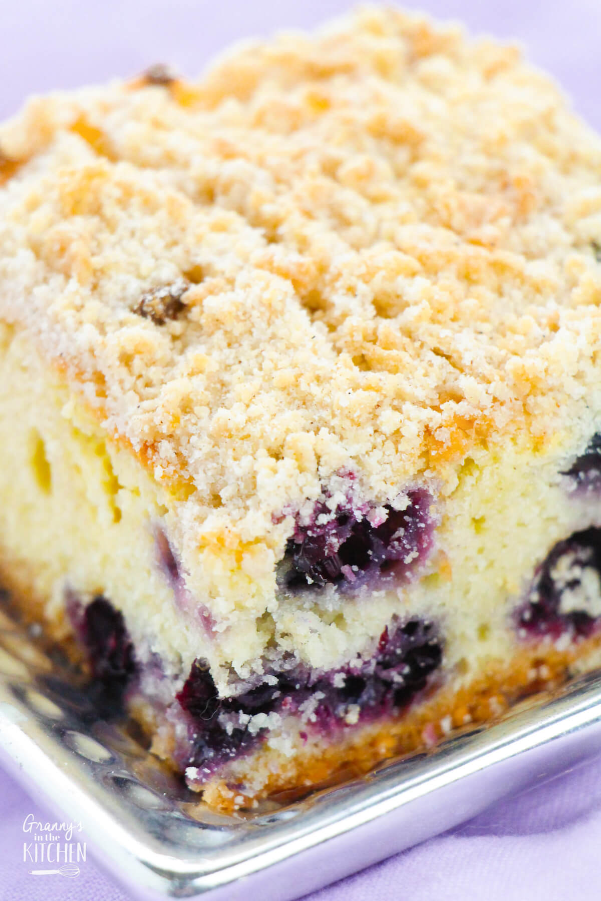 Classic Blueberry Buckle Recipe Granny's in the Kitchen