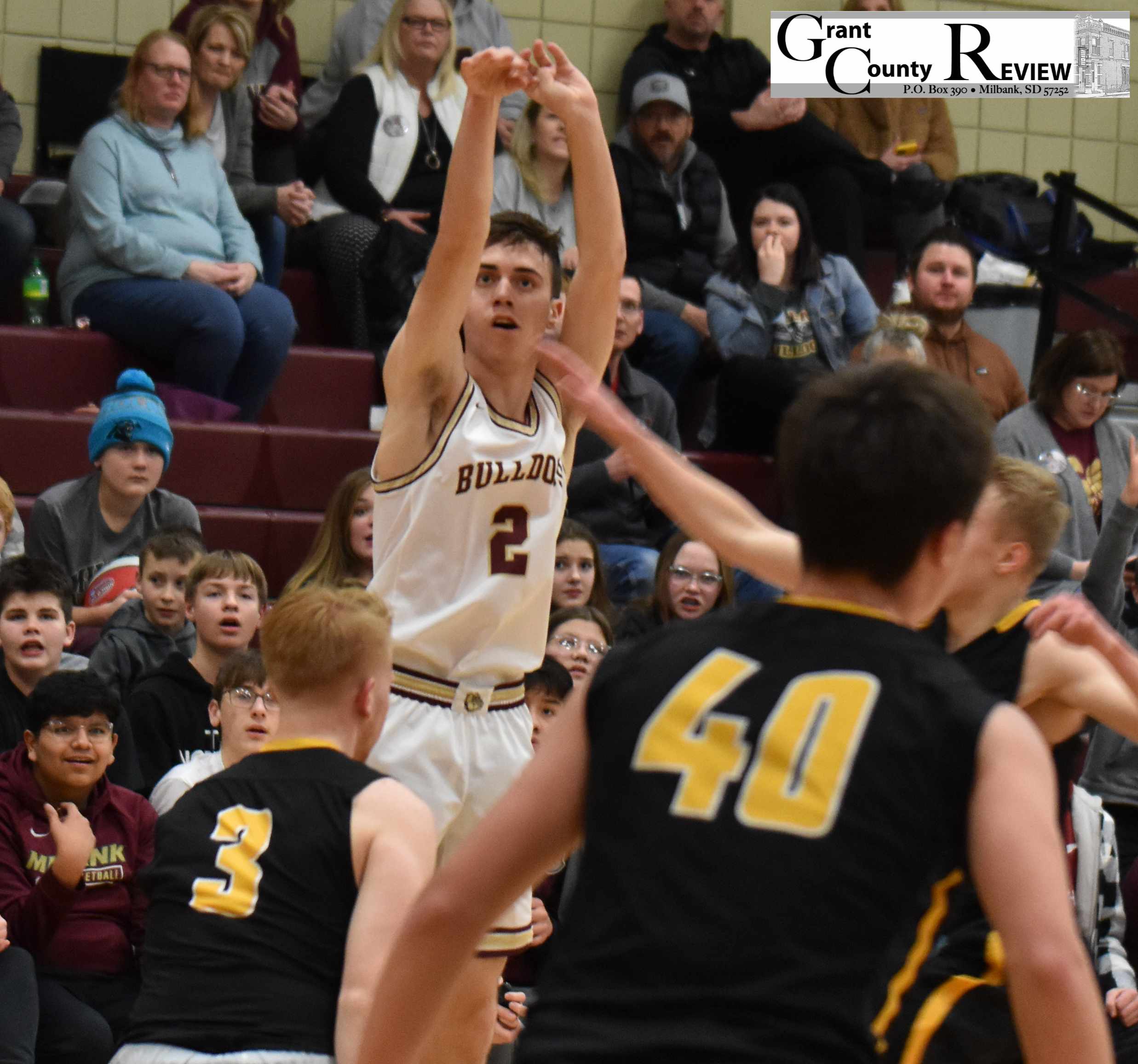 MHS Boys Basketball vs Groton Feb 2022 Grant County Review