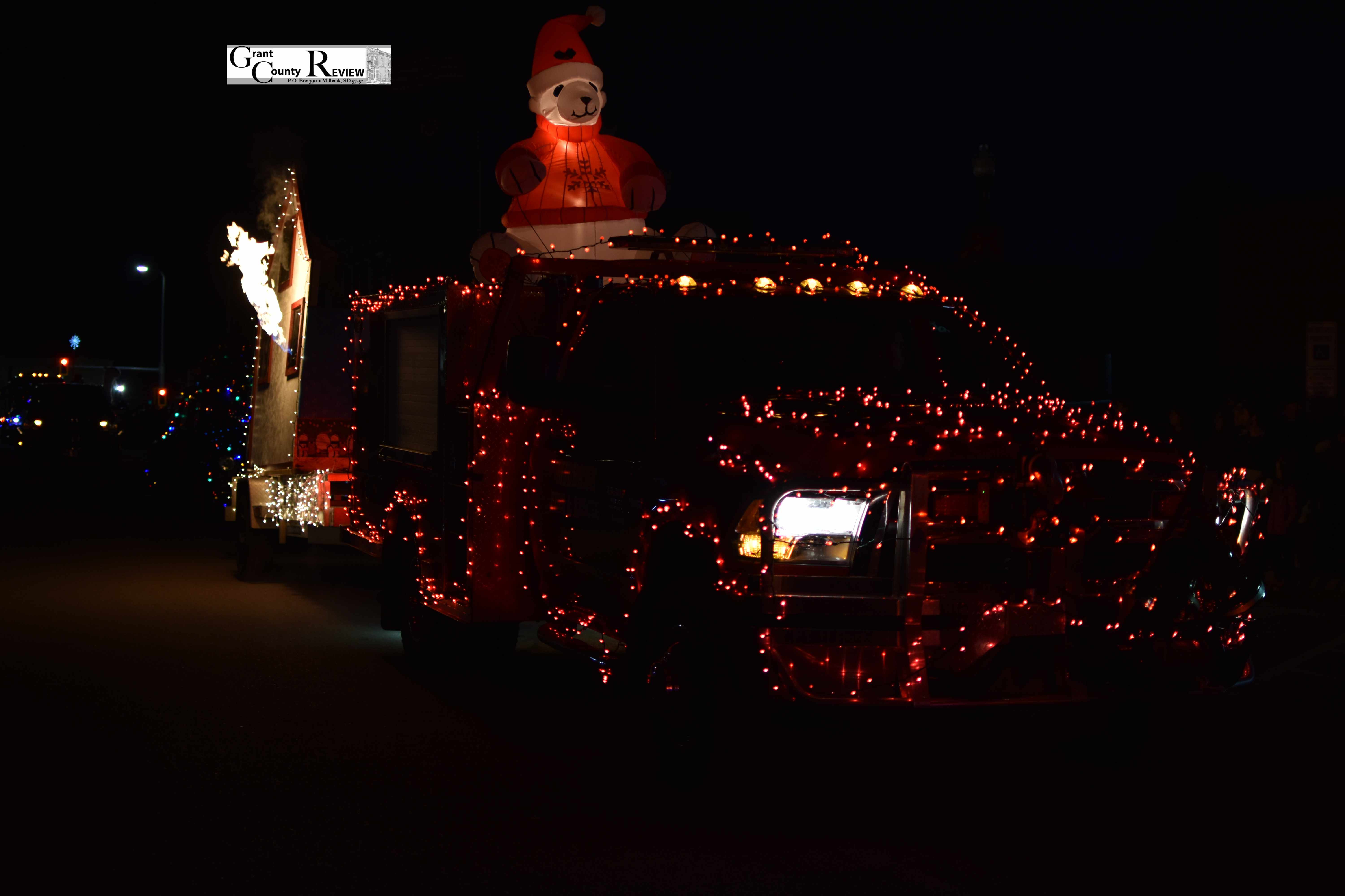 Milbank's Lighted Parade, Nov 2021 Grant County Review