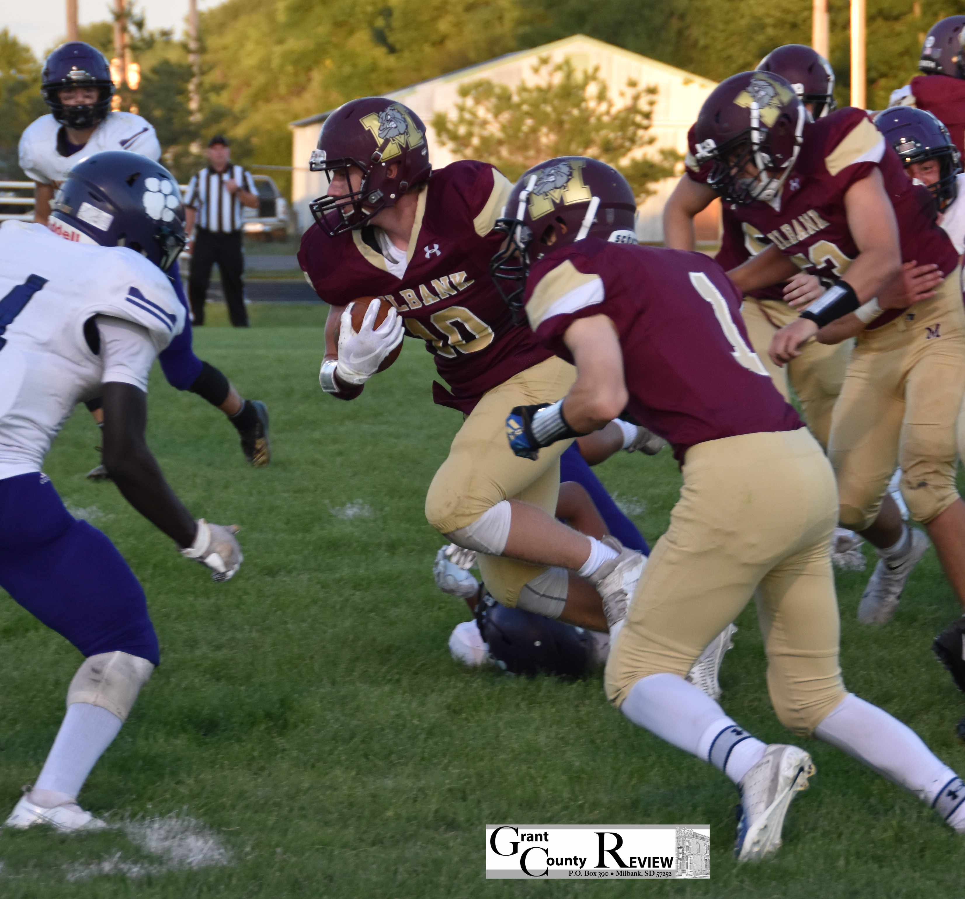 MHS Football vs Wahpeton ND September 2020 Grant County Review