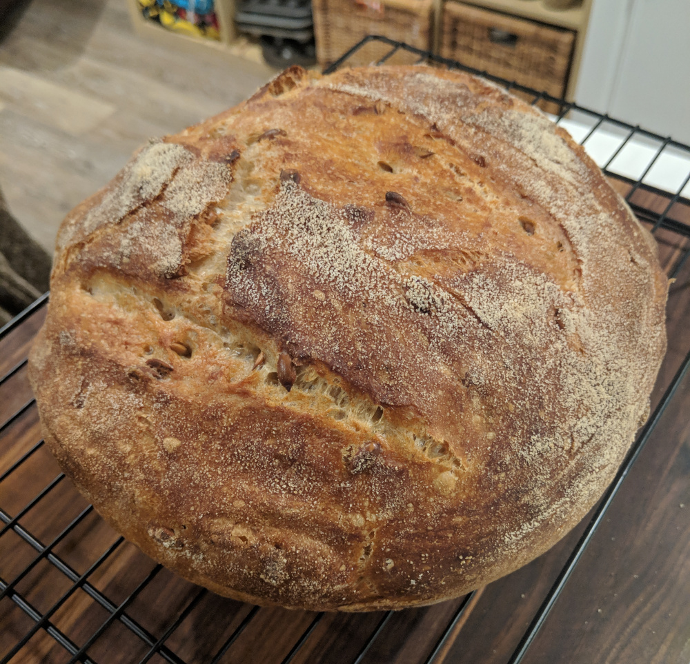 Simple Rustic Bread