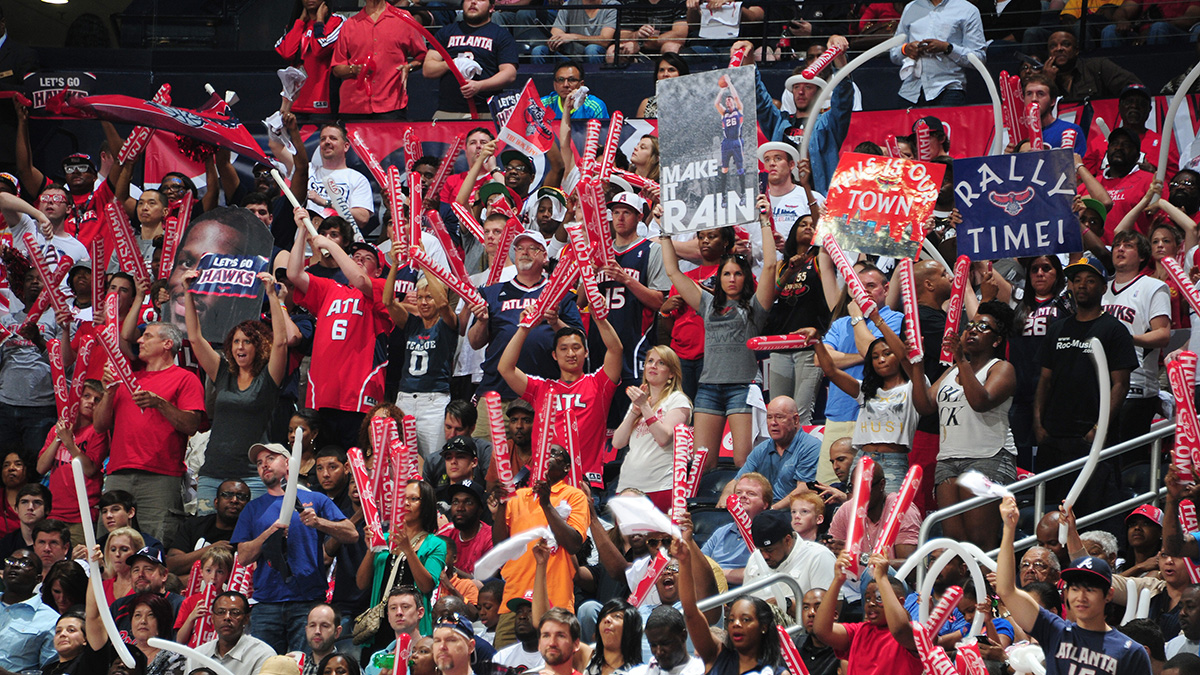 » We Went There HawksKings With Atlanta’s 6th Man Section
