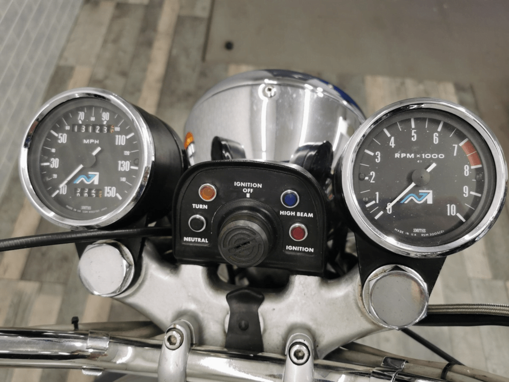 Custom Norton Commando Wiring Diagram - Phil Baker