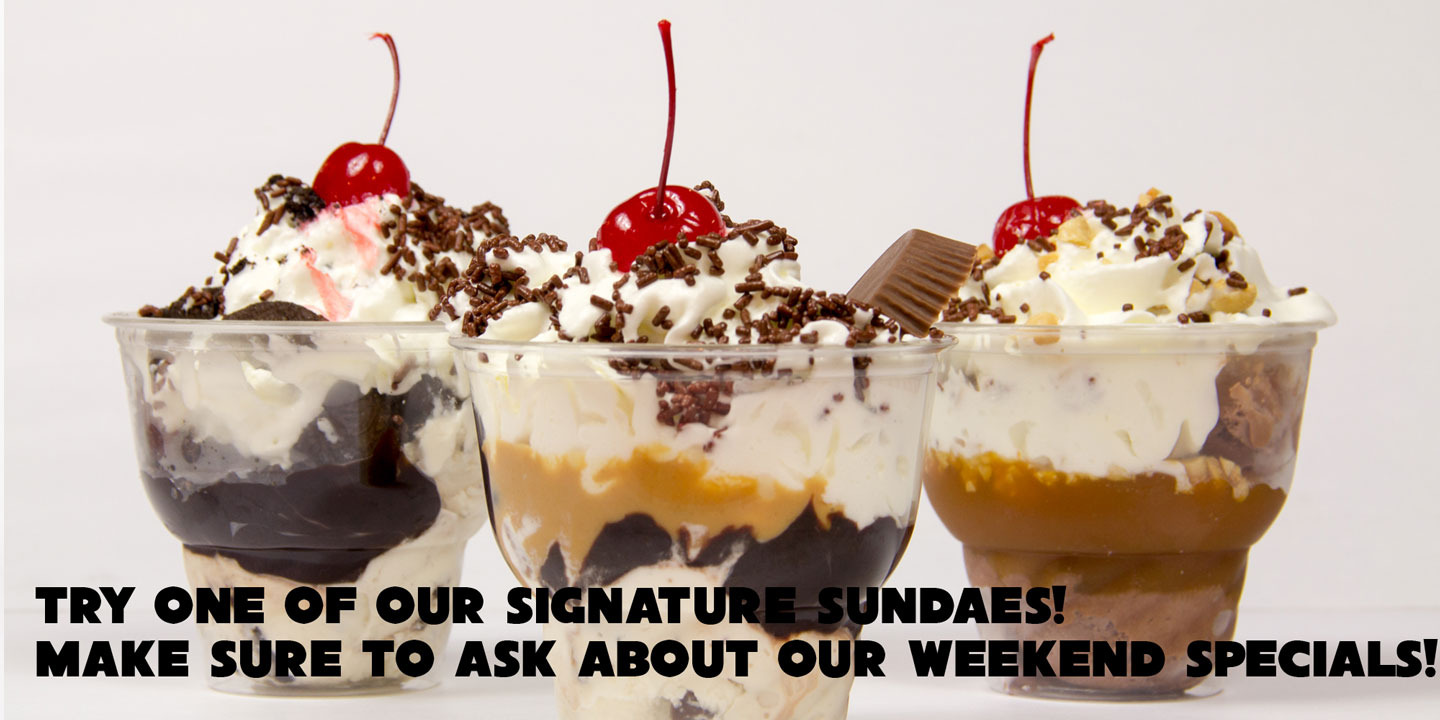 Signature Sundaes