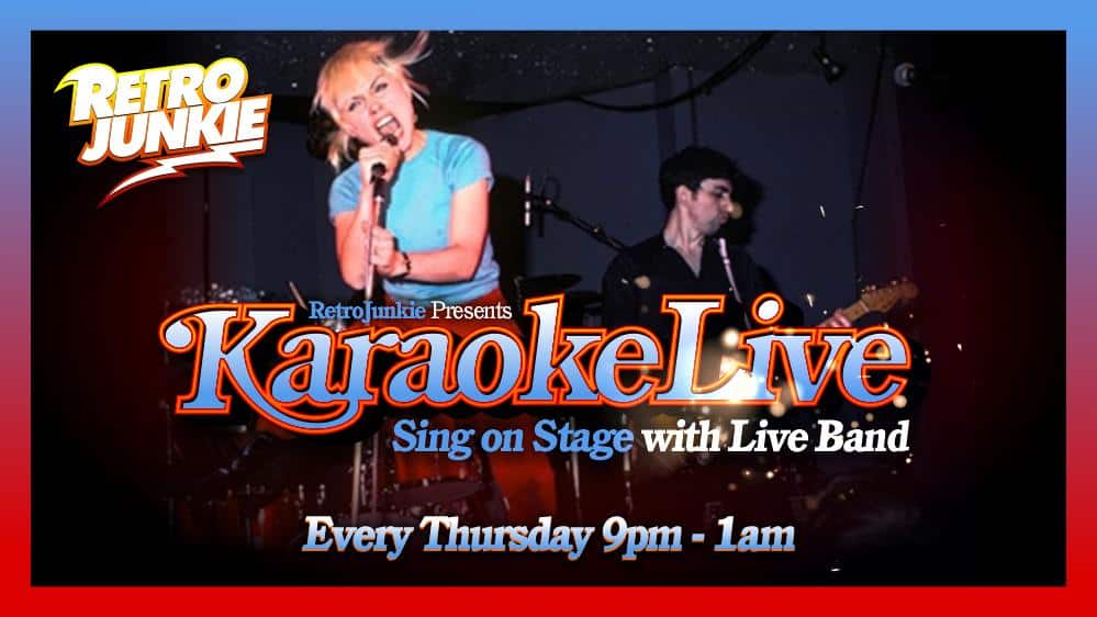 Live Band Karaoke Retro Junkie