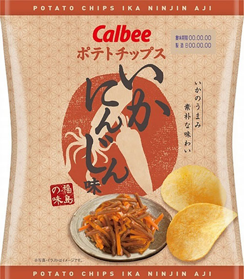 New Japanese Potato Chip Flavor Is A Regional Specialty Squid And
