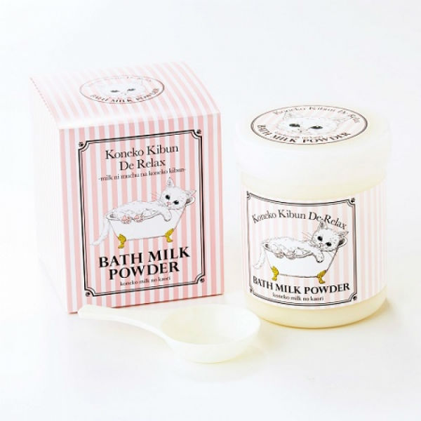 Japanese Goods Retailer Releases Kitty Milk Scented Bath
