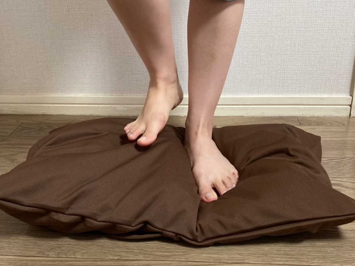 Soft and easy to clean, these Japanese diatomite bath mats will keep