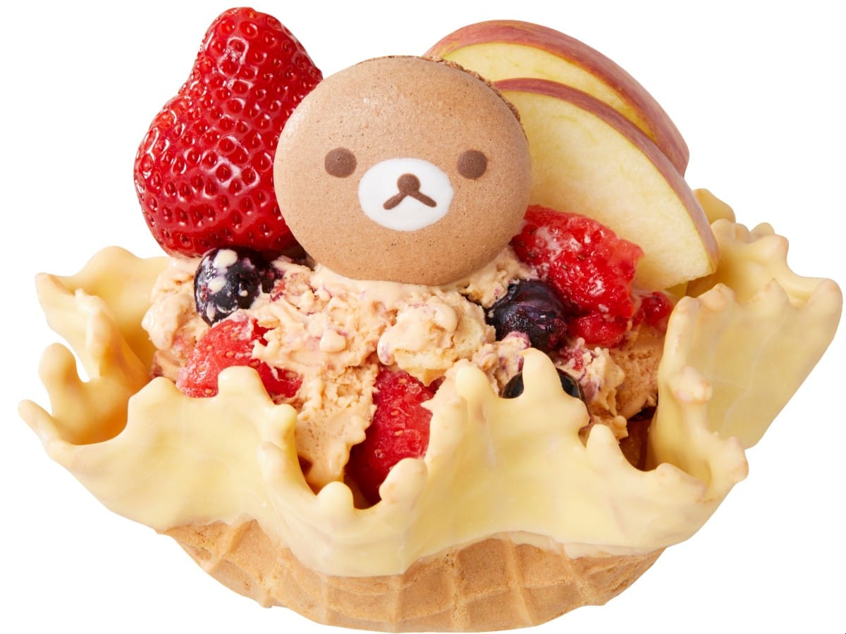 Cold Stone and Rilakkuma Collaborate for UnBearably Cute Ice Cream
