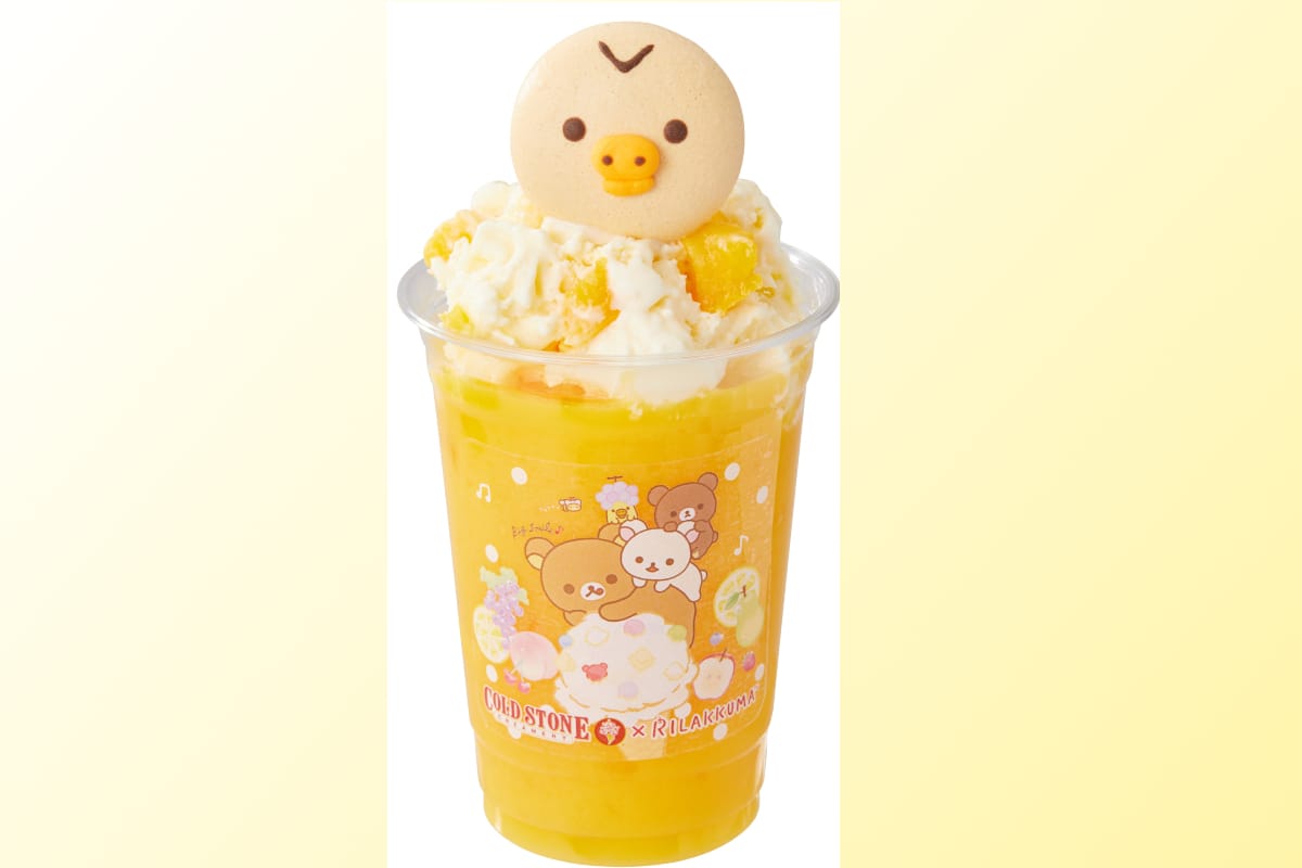 Cold Stone and Rilakkuma Collaborate for UnBearably Cute Ice Cream