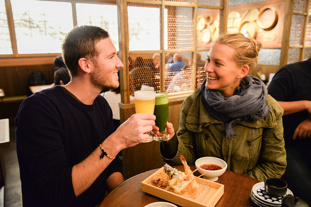 Kyoto Gatten Tempura Pub Offers A Sushi, Sashimi & Tempura Lunch