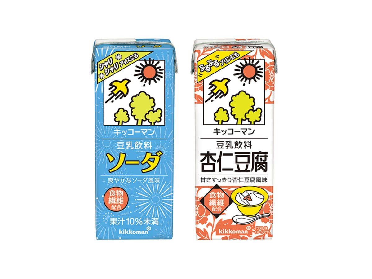 Sodaflavored soy milk? Kikkoman’s surprising summer soy flavors