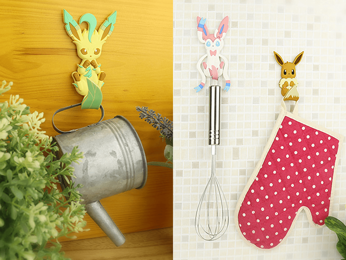 Pokemon Tail Hooks Can Solve All Your Hanging Storage Problems with