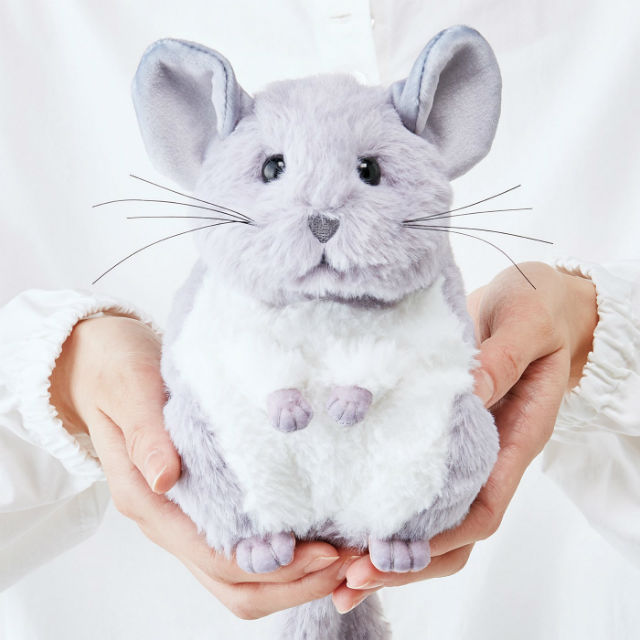 Puffy Cheeked Chinchilla Pouches Are Here To Carry Your Goods grape Japan