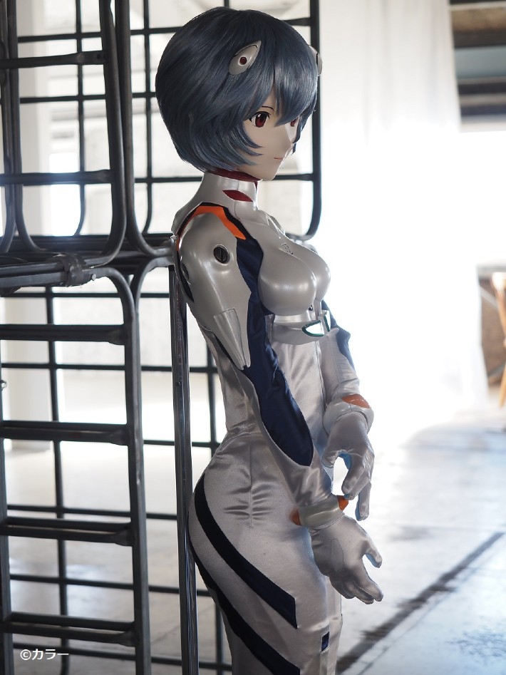 Posable lifesize Rei doll is one high priced Evangelion companion
