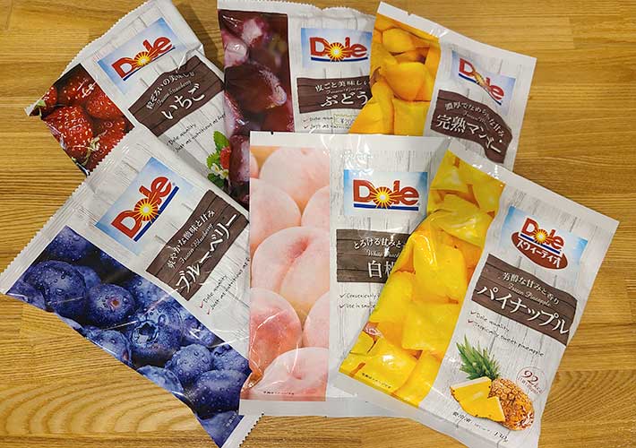 ファミマの冷凍フルーツのカロリーに驚き 6種の味で一番低いものは… grape [グレイプ]