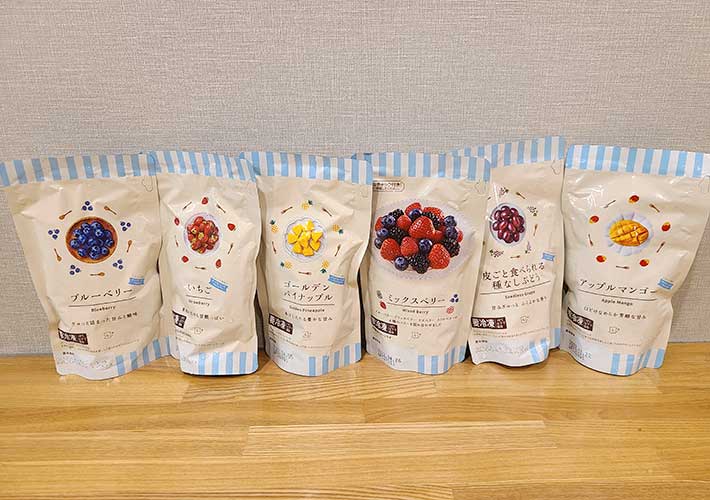 ローソンの冷凍フルーツ、6種をランキング！ 一番のおすすめはどれ？ grape [グレイプ]