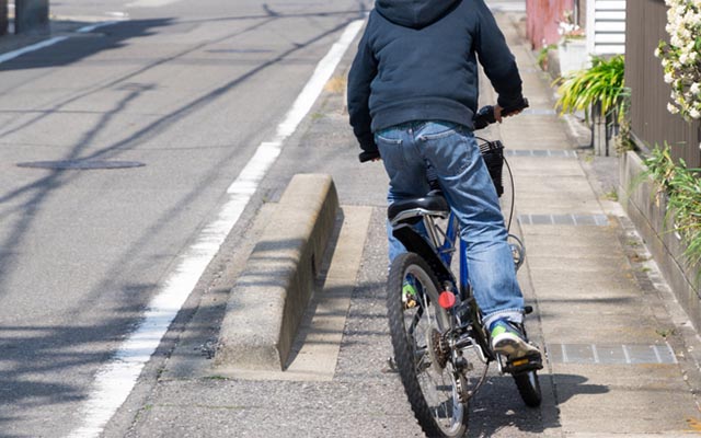自転車で転んでしまった少年 持っていたボールが車道に向かった、その時？ grape [グレイプ]