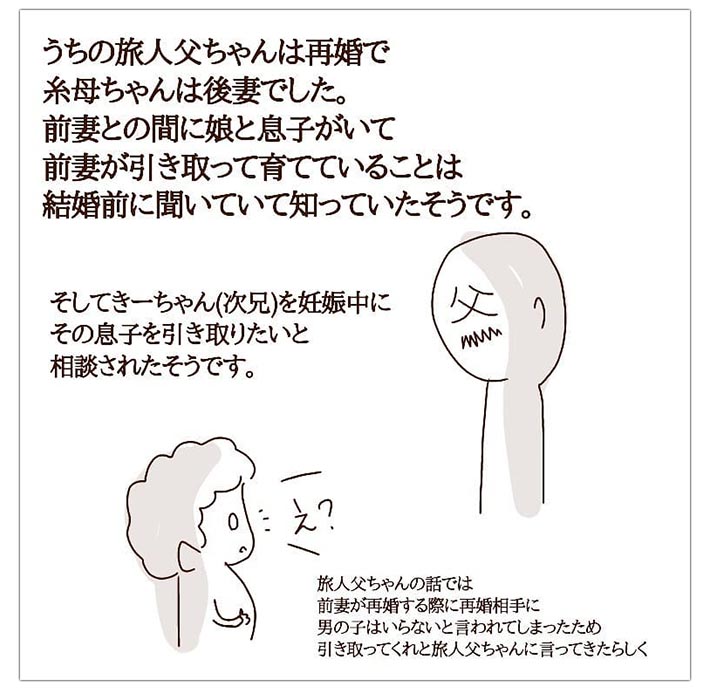 『前妻の息子』を受け入れた後妻 離婚の時、父親が責任をもって連れて行こうとすると grape [グレイプ]