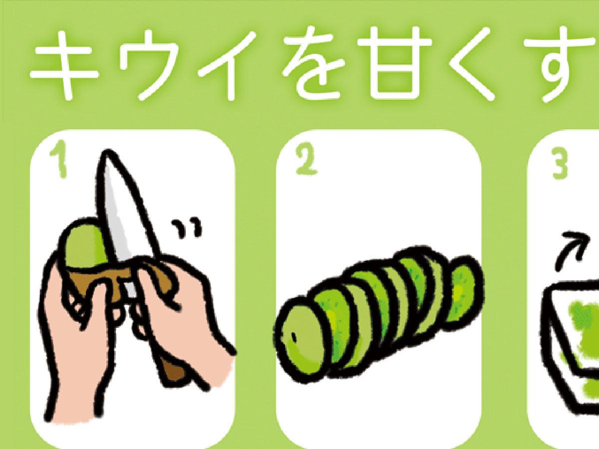 「酸味が気になる人は試して」 キウイをより甘く感じるようにする方法に驚き grape [グレイプ]
