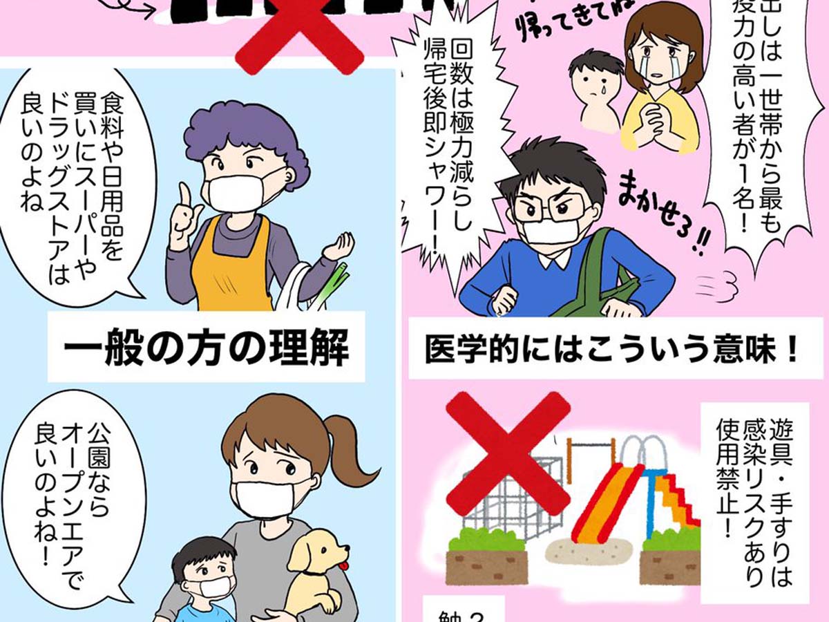 [B! 新型コロナウイルス] 一般人の考える『外出自粛』に医師が愕然 注意喚起に「知らなかった」「広まってほしい
