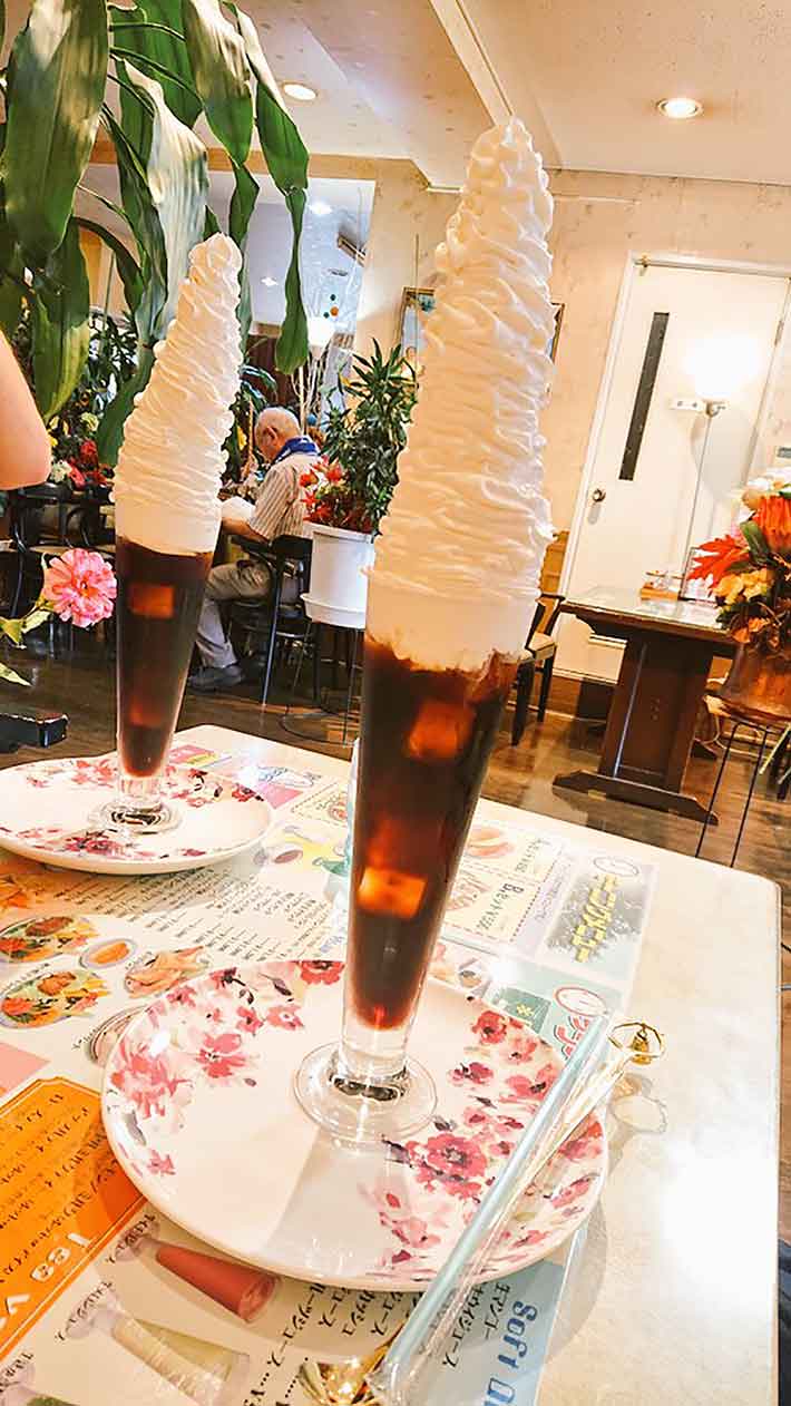 ウインナーコーヒー 生クリーム別皿