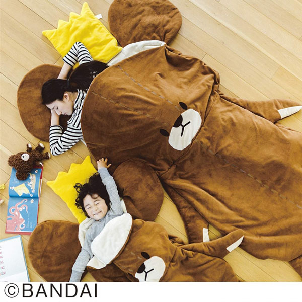 Enormous Japanese Bear Sleeping Bag Set Gives Adults Their Own Cute Way