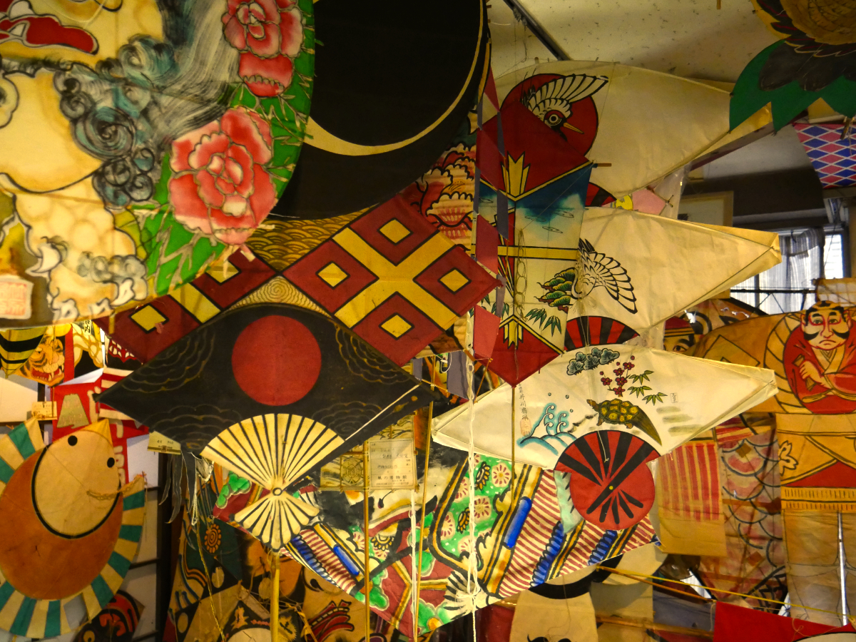 A Visit to The Tokyo Kite Museum grape Japan