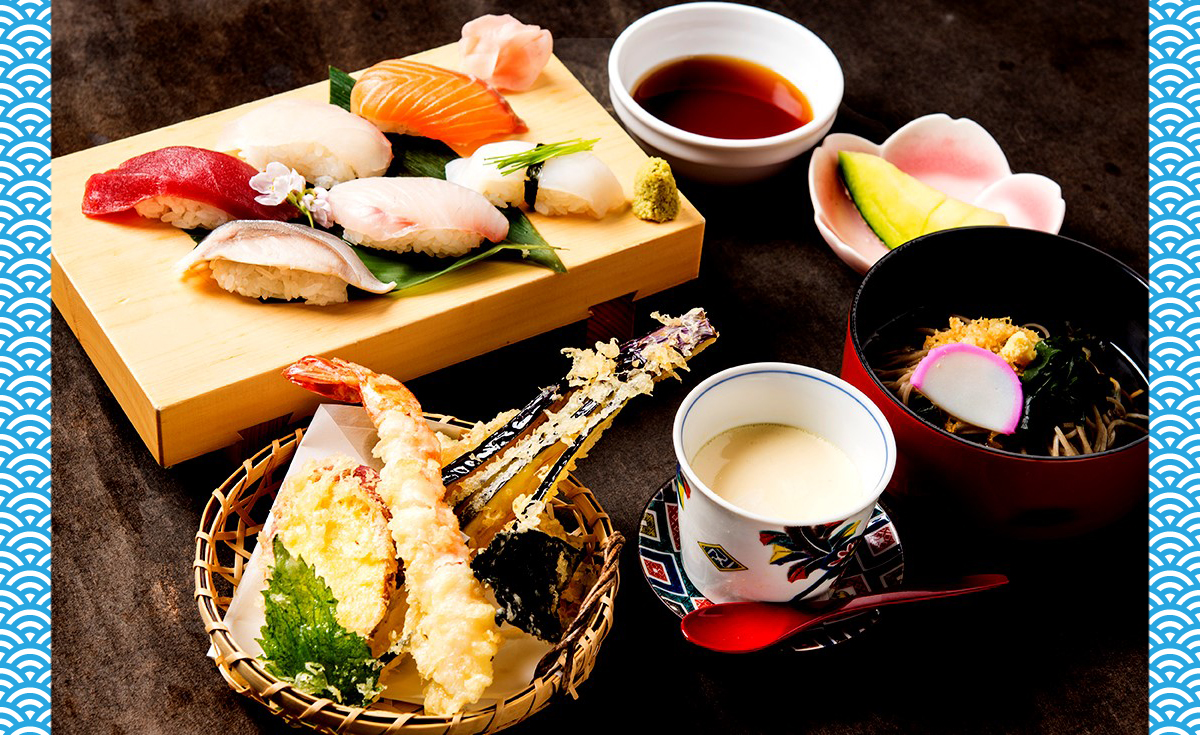Kyoto Gatten Tempura Pub Offers A Sushi, Sashimi & Tempura Lunch