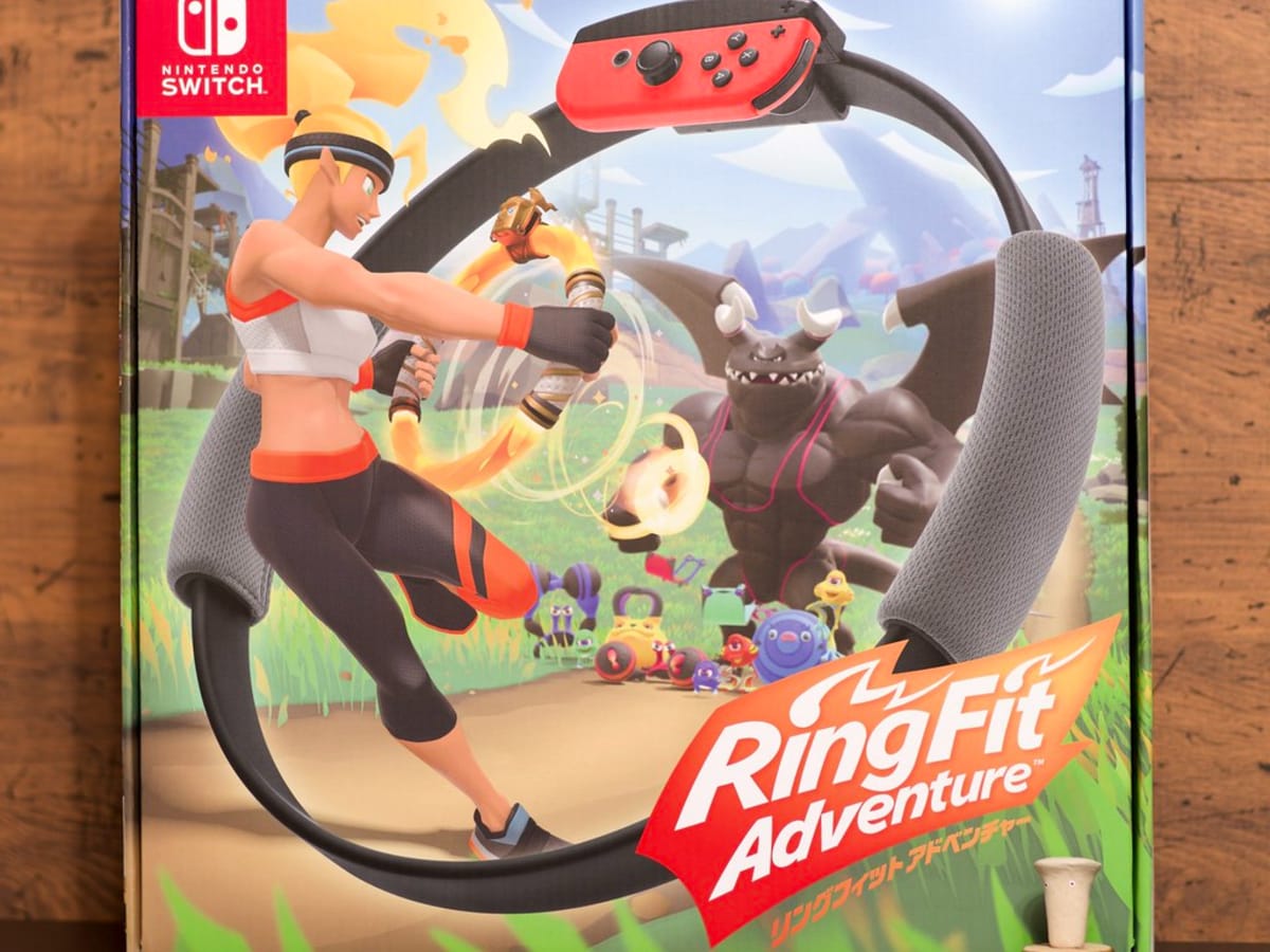 How Fit Can You Get With Nintendo Ring Fit? grape Japan