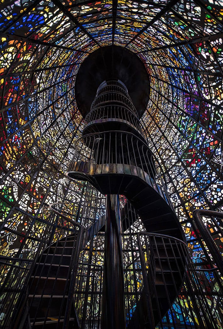 Japanese photographer captures breathtaking images of stained glass
