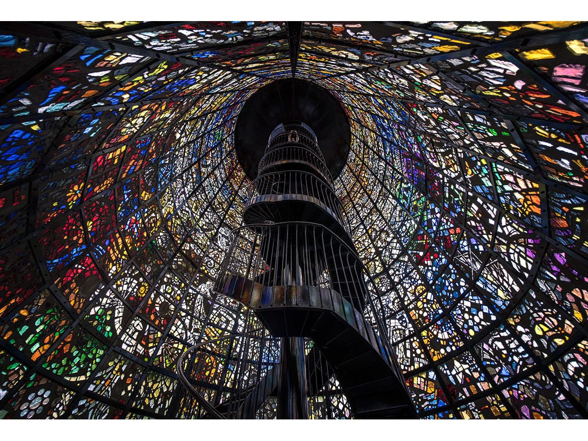 Japanese photographer captures breathtaking images of stained glass