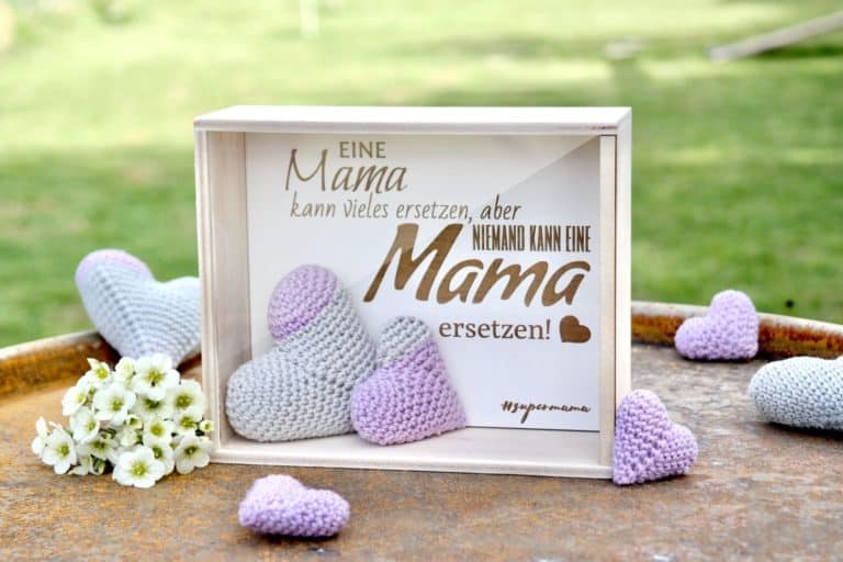 Lieblingskiste Mama kann keiner ersetzen! Geschenk zum Muttertag