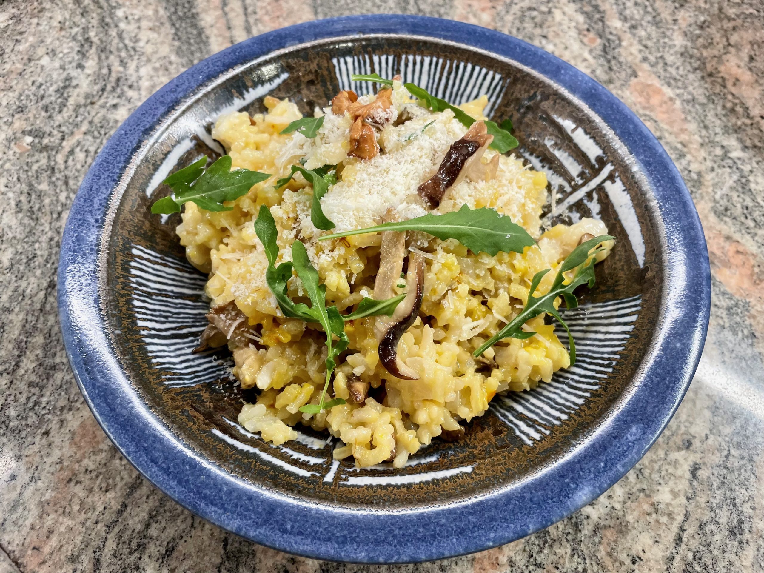 Wild Mushroom Risotto Salute Santé! Grapeseed Oil