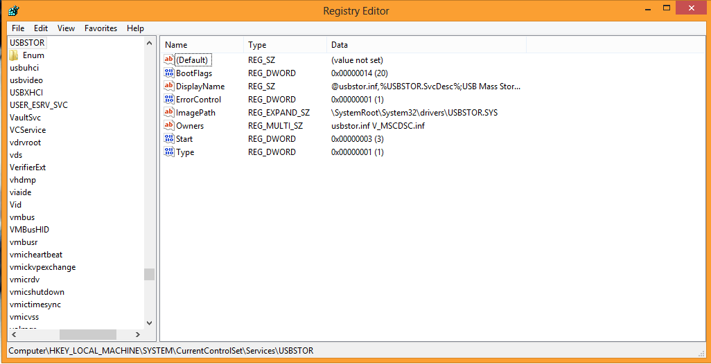 Disable USB ports on Windows PC via Registry My Blog