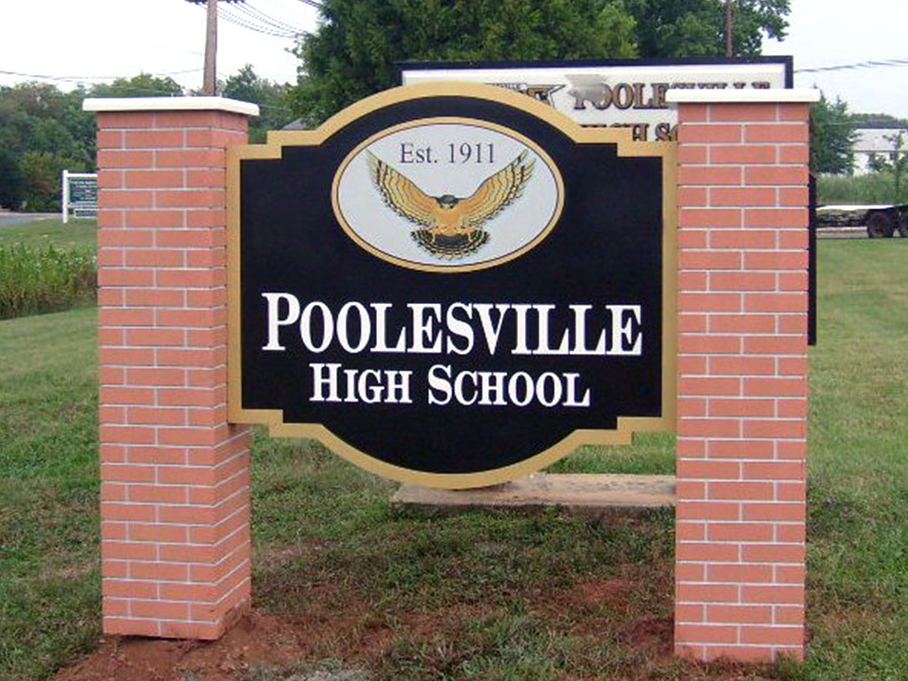 A SchoolSpirited Monument Sign