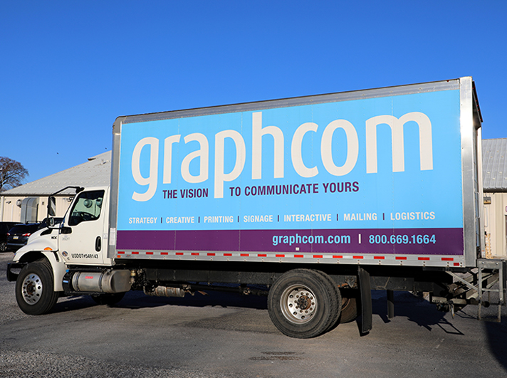 A Branded Box Truck