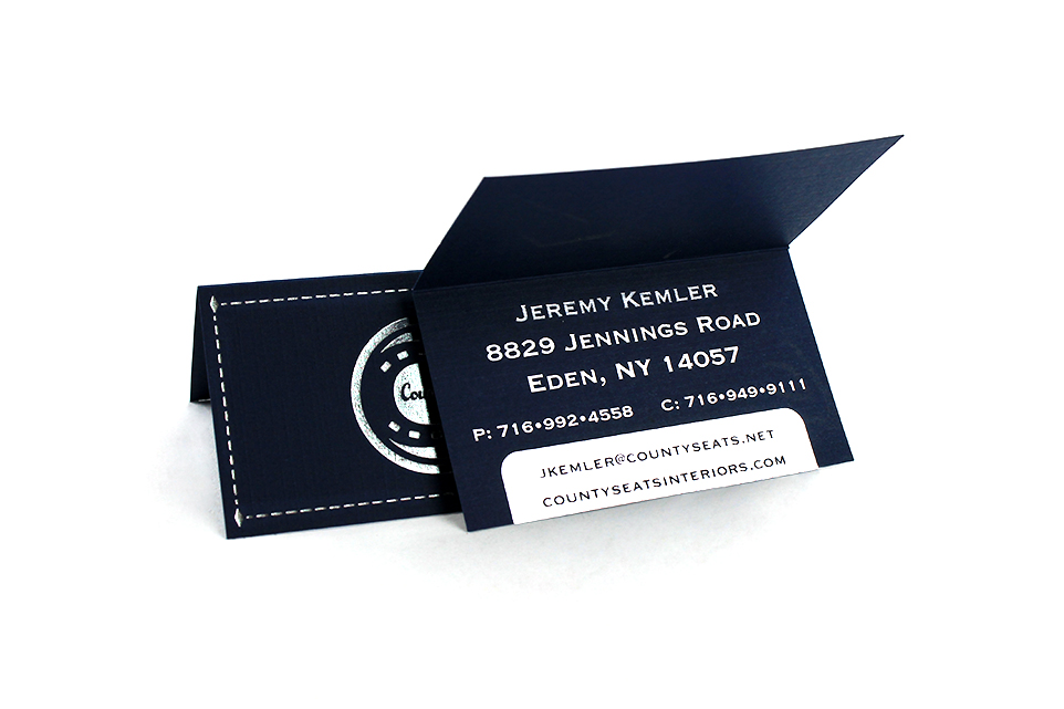Custom Foil Stamped Business Cards, Buffalo, NY