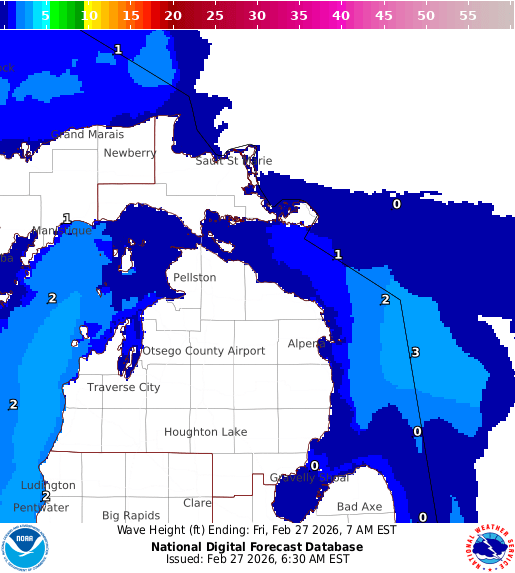 NOAA Graphical Forecast for Gaylord, MI