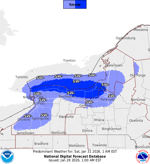 NWS BUF Weather Forecast, Radar and Maps • NYSkiBlog